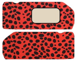 Car sun visor covers fits82-02 Chevy Camaro driver and passenger Ladybug design - $29.99