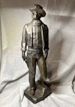 Metal John Wayne Sculpture/Statue by Austin Prod. Inc 1980 (Appears to b... - £25.39 GBP