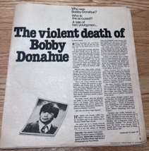February 12 1978 The Magazine Bobby Donahue Grealy Stratton Mountain VT - £13.76 GBP