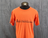 Vintage Graphic T-shirt - Saskatchewan NDP Get Orange - Men&#39;s Medium - $49.00
