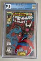 CGC 9.8 Spider-Man Unlimited #1 Maximum Carnage Fabulous First Issue Comics - £93.79 GBP