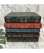 Vintage Franklin Library Leather Bound Hardcover Book Lot 5 Classics Dec... - $1,111.87 MXN