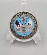 United States Dept. of the Army Rangers 21st Century Challenge Coin 2&quot; w... - £7.66 GBP