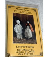 Lace-N-Things pattern Mopsy Twins Witch and Ghost 24 oz Mop Head - £7.87 GBP