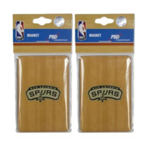 2pk NBA San Antonio Spurs Basketball Official Team 2&quot;x3&quot; Hardwood Style Magnets - $11.60