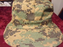 NEW US MILITARY USMC U.S. MARINES MARPAT COMBAT CAP X-LARGE OR 7 3/4 RL 2 - $15.29