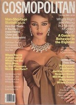 1986 Cosmopolitan Vintage Fashion Magazine Khadija 35th Birthday Gift 1980s - £29.19 GBP