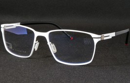 Stijl Han 6910 Matt White /Black Unique Rare Titanium Eyeglasses 59-18-145mm - $255.41