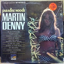 MARTIN DENNY PARADISE MOODS vinyl record [Vinyl] Martin Denny - $29.69