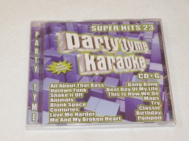 Party Tyme Karaoke: Super Hits, Vol. 23 by Karaoke (CD, 2015, Sybersound Records - £12.13 GBP