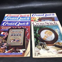 Vintage- 1 Cross Stitch Magazine &amp; 4 Cross Quick Magazines - £11.49 GBP