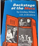 Backstage At The Mets Tapa Dura Libro York Béisbol Nelson 1966 Stengall Etc - $22.22 CAD