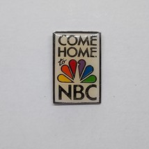 Vintage NBC National Broadcasting Company &quot;Come Home to NBC&quot; Colorful Pin - £16.47 GBP