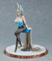 29Cm Blue  Bunny Girl Sexy Anime Figure Action Figure Collectible Model Toy - £33.63 GBP+