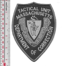 Massachusetts Department of Correction DOC Tactical Unit Patch - £8.78 GBP