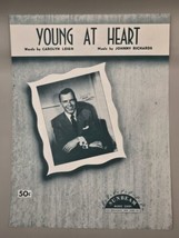 FRANK SINATRA-1954 Vintage Sheet Music-YOUNG AT HEART-by Carolyn Leigh-R... - $16.12