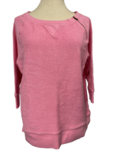 Lauren Jeans Co. Ralph Lauren Pink Cotton Sweater, Women&#39;s Size L - £10.88 GBP