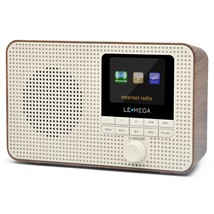 Ir1 Portable Wifi Internet Radio, Fm Digital Radio, Bluetooth, Dual Alarms Clock - £95.11 GBP
