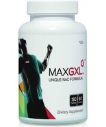 Max GXL Unique NAC Combat Oxidative Stress 60 Servings 1 MONTH SUPPLY Ex... - £56.05 GBP