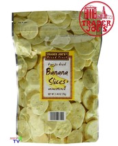 Trader Joe&#39;s Freeze Dried Banana Slices Unsweetened 2.46 oz Each Pack - £5.66 GBP