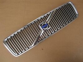 OEM 99-03 Volvo S80 Upper Front Grille Grill Chrome WITHOUT Emblem 9178087 - $803.39 MXN