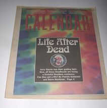 Grateful Dead Calendar Newspaper Supplement Vintage 1995 Jerry Garcia Bo... - $39.99