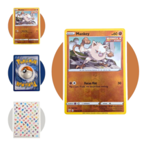 Battle Styles Pokemon Card (FF47): Mankey 066/163, Reverse Holo - $110.22 MXN