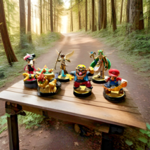 Nintendo Amiibo Figures Lot 6 Characters Gaming Collection Mixed - $59.39