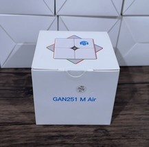 NEW GAN251 M Air Magnetic 2x2x2 Speed Cube Stickerless - £15.77 GBP