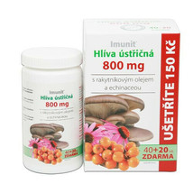 100% Organic Oyster Mushroom 800 mg with sea buckthorn and echinacea 60 capsules - £21.31 GBP