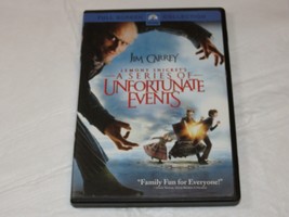 Lemony Snickets A Series of Unfortunate Events DVD 2005 Full Screen Jim Carrey - £10.22 GBP