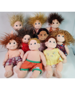 Ty Beanie Babies Kids Children Lot 9 Beanie Kids Summer Clothes NO SWING... - £58.38 GBP