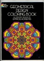Geometrical Design Coloring Book 46 Original Designs - £19.73 GBP