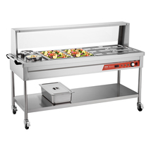 VEVOR Commercial Food Warmer, 8pcs Pans + 2pcs Pots Electric Steam Table... - €559,88 EUR