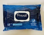 Prevail Adult Wipe or Washcloth 8 x 12&quot; 48 Wipes - £31.45 GBP