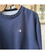 Champion Originals Crewneck Blue Sweatshirt XL Tall - $20.16
