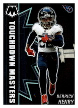 2021 Panini Mosaic Derrick Henry Touchdown Masters Tennessee Titans - $1.49