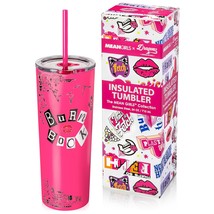 X Mean Girls Burn Book Tumbler, Stainless Steel Vacuum Insulated Water B... - £33.73 GBP