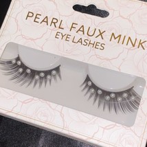New Faux Mink Pearl Embellished Eyelashes - £11.65 GBP
