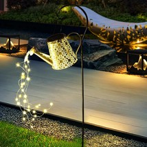Solar Watering Can Watering Can Solar Lights Outdoor Garden Decorative W... - $49.23