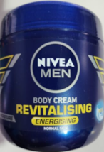 Nivea Men Revitalising Body Cream - 13.5 Fl Oz / 400 mL New Daily Use - $16.82