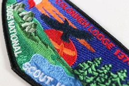 Vintage 2005 Jamboree Colonneh 137 OA Order Arrow WWW Boy Scouts Flap Patch - £9.13 GBP