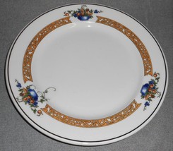 Vintage Syracuse RESTAURANT CHINA Fruit Basket Design DINNER PLATE - $14.25