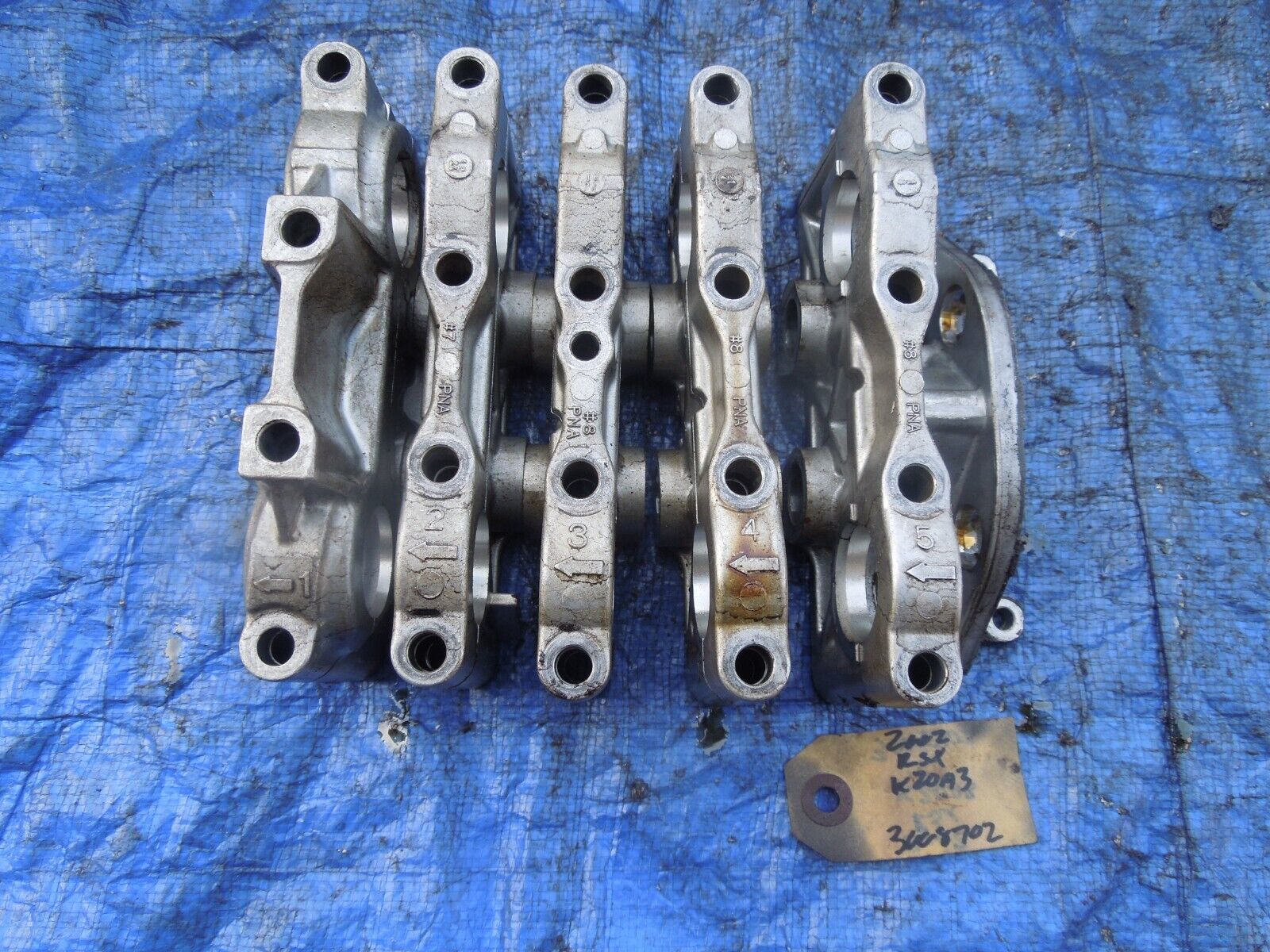 02-06 Acura RSX K20A3 cam caps holders camshaft OEM K20 engine motor K20... - $99.99