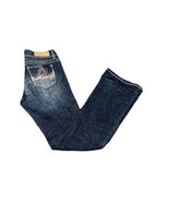 Seven7 Jeans Boot Cut Women&#39;s Size 4 Mid Rise Stretch Denim Blue Jeans - £14.15 GBP