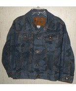 EXCELLENT BOYS OLD NAVY BLUE JEAN CAMOUFLAGE TRUCKER JACKET   SIZE 4 - €20,16 EUR