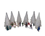 Christmas Towns-People Jolly Gleeful Miniature Set (SHIPS IN 24 HRS) - $16.71