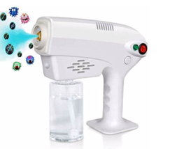Disinfectant Blue Light Sprayer, 260 ml Handheld Nano Steam, Fogger Machine - £38.80 GBP