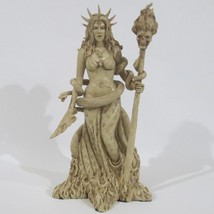 Hecate Goddess Resin Statue Pacific Giftware Fantasy Figure 10 Inches Tall - £62.25 GBP