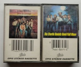 The Charlie Daniels Band Cassette Lot Full Moon and Million Mile Reflections - £10.19 GBP
